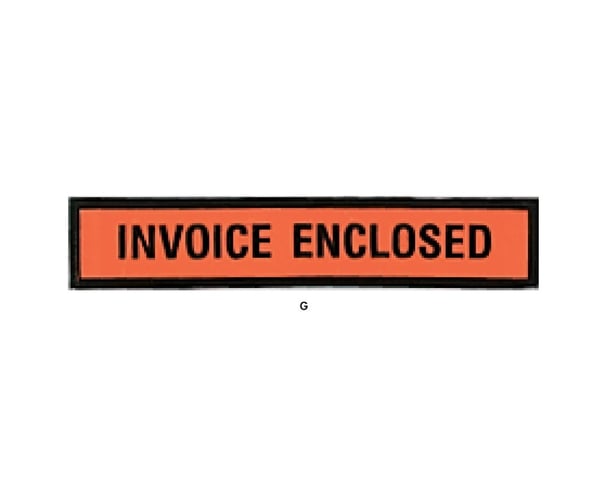 Packing List Envelopes - H32BL