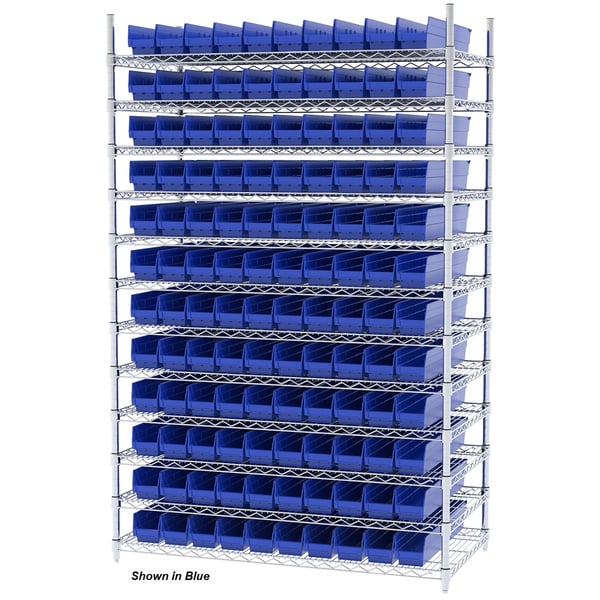 Shelf Bin Wire Systems - HAWS244830124-SCLAR