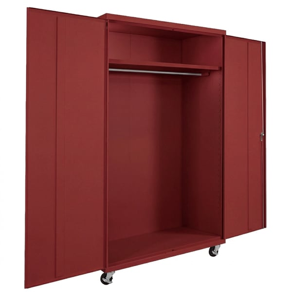 Wardrobe Commercial Storage Cabinet - HCWM482478-4-RD