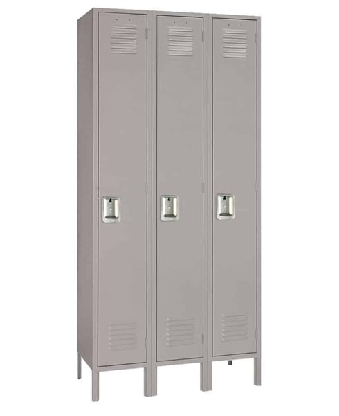 Single Tier Steel Lockers - H50923SU-GRAY