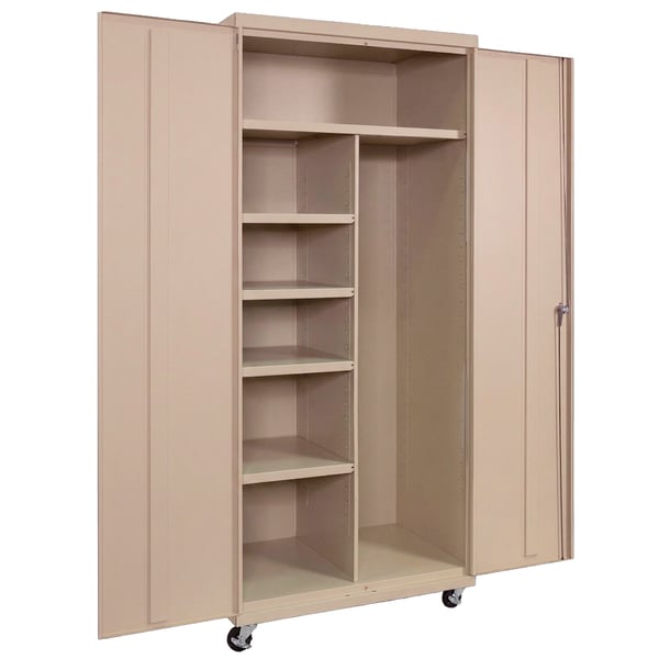 Janitorial Commercial Storage Cabinets - HCJM362478-4-PY