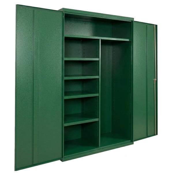 Janitorial Commercial Storage Cabinets - HCJ482478-4-GN