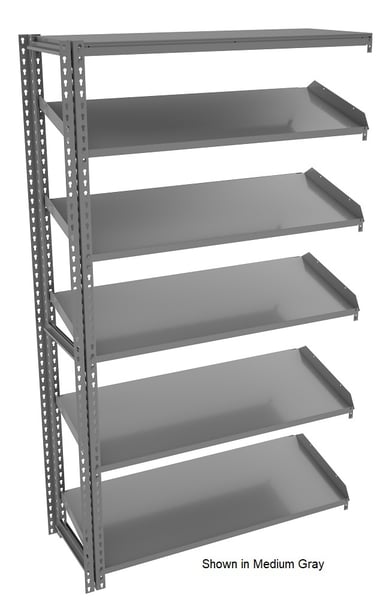 Tennsco Sloping Shelf Units - HZT7-4818A-5-SA