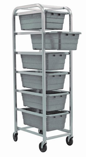 Mobile Tub Racks - HTR6-2516-8-GY