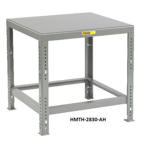 7 Gauge Adjustable Height Machine Tables - HMTH1-3060-AH
