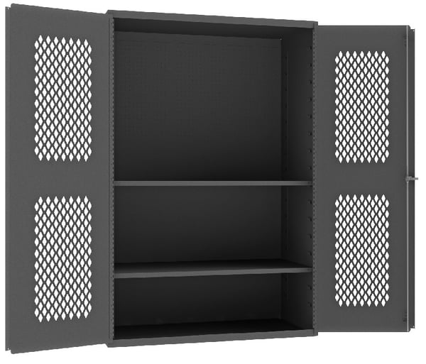 36" And 48" Wide 5-S Storage Cabinets - HEMDC-482472-PB-2S-95
