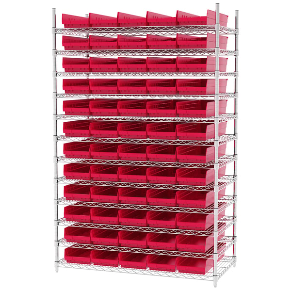 Shelf Bin Wire Systems - HAWS244830184-R