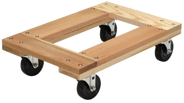 Hardwood Dollies - HHDOF-1624-12