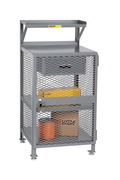 All Welded Shop Desk - HPSX-2436-LLDR