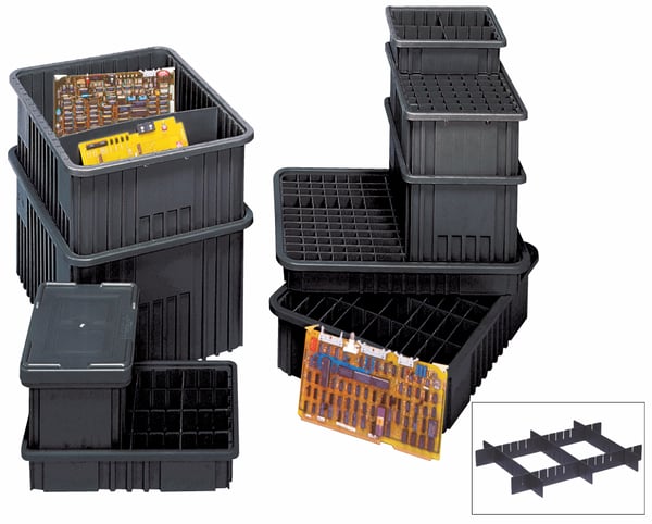 Cover For Conductive Dividable Grid Container - HCOV93000CO
