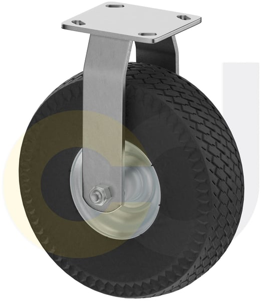 CasterDepot Top Plate Casters - Never-Flat Wheel - Capacities Up To 500 Lbs. - HC013.509
