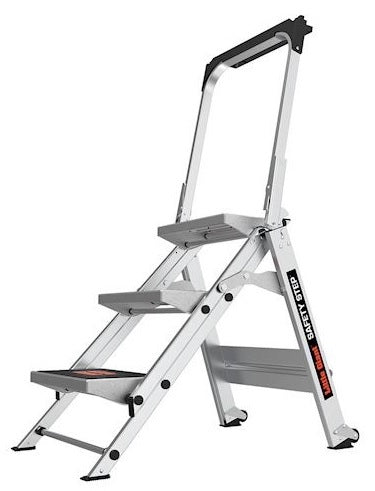 Safety Step Rolling Step Stools - H10310BA