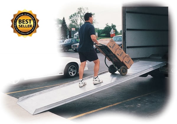 Aluminum Walk Ramps - HAWR-28-9A