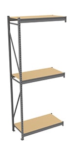 Tennsco Bulk Storage Racks - HBU-4824120PA
