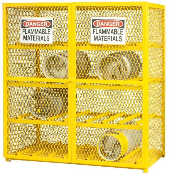 Gas Cylinder Storage Cabinets - HEGCC16-50