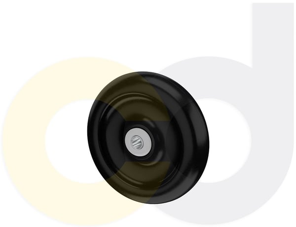 CasterDepot Top Plate Casters - Polyolefin Wheel - Capacities Up To 325 Lbs. - HW003.569