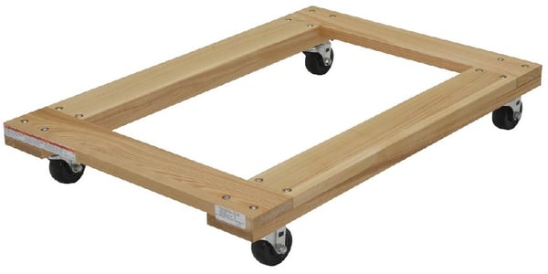 Hardwood Dollies - HHDOF-2436-9