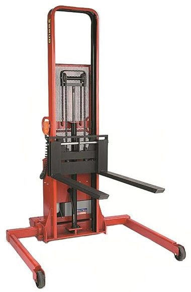Battery Powered 1000 Lb. To 2000 Lb. Pallet Straddle & Platform Stackers - HPASFL-86-42-3550S-1.5K