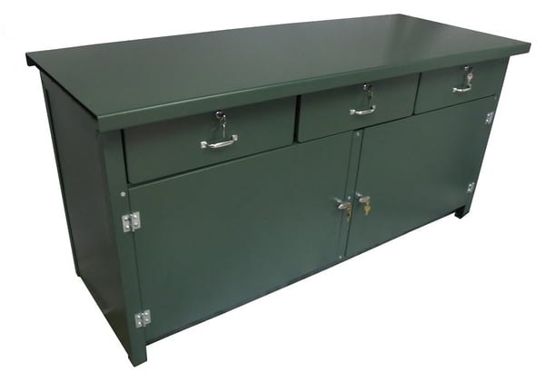 Three Drawer Cabinet Workbench - H163-530-12
