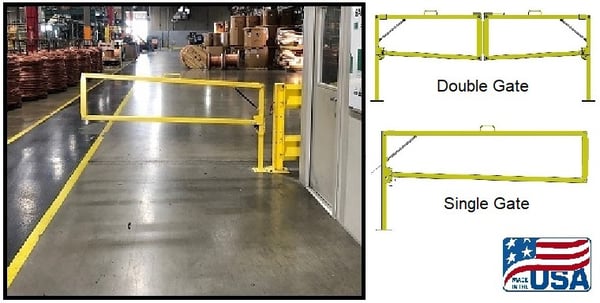 Loading Dock Barrier Gates - HPBG96-S