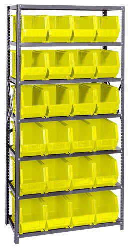 Giant Open Hopper Bin Storage System - HQSBU-265-Y