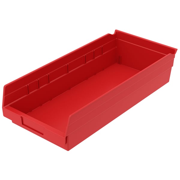 Polypropylene Shelf Bins - H30158-RD