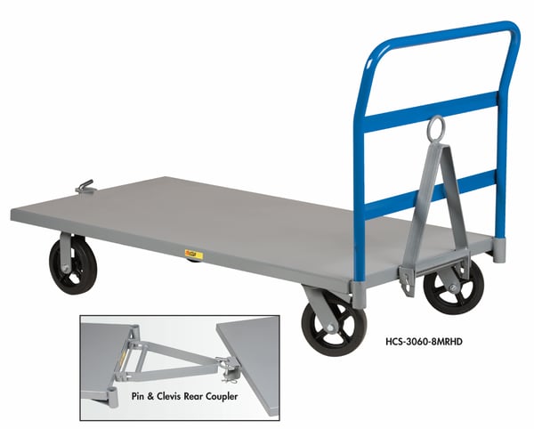 Caster Steer Trailers - HCS-3072-8MRHD