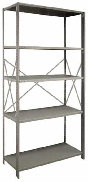 Beaded Post Industrial Clip Shelving - HDDJDP3108