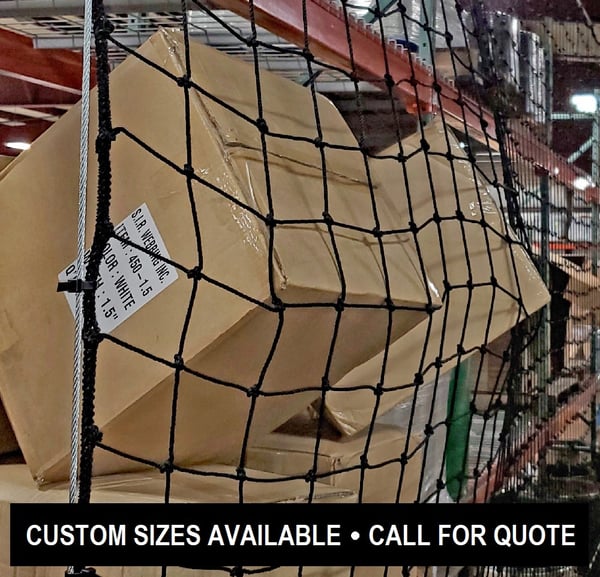 Pallet Rack Guard Net Systems - H76010-96x120-03
