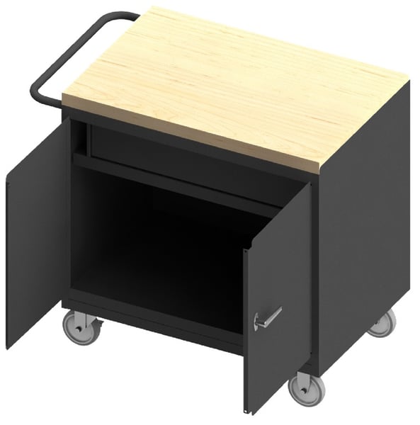 36/48" W Mobile Bench Cabinets - H3115-MT-95