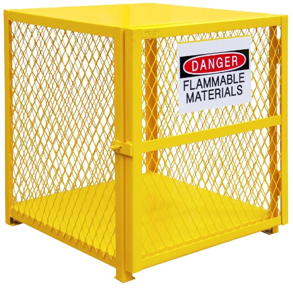 Gas Cylinder Storage Cabinets - HEGCVC4-50