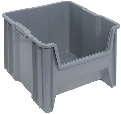 Giant Open Hopper Stackable Bins - HQGH800-GY