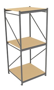 Tennsco Bulk Storage Racks - HBU-4848120PS