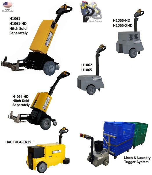 Pony Express Electric Tugger Machines For Material Handling - HACTUGGER25K+LITHIUM