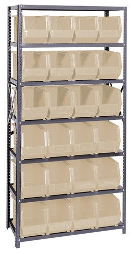 Giant Open Hopper Bin Storage System - HQSBU-265-I