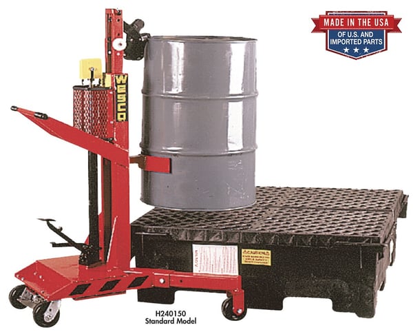 Patented Gator Grip® Head Ergonomic Drum Handler - H240150