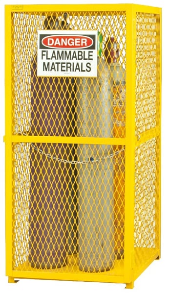 Gas Cylinder Storage Cabinets - HEGCVC9-50