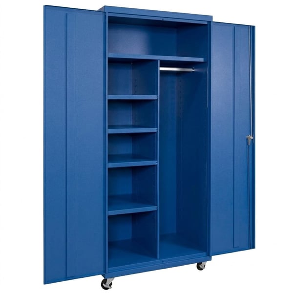 Janitorial Commercial Storage Cabinets - HCJM362478-4-BL
