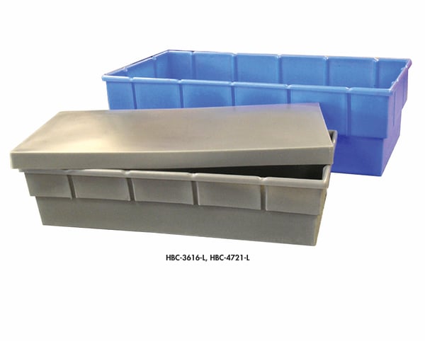 Heavy-Duty Molded Plastic Containers - HBC-3616-L