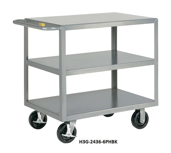 All-Welded Multi-Shelf Transport Trucks - H2G-2448-6PHBK