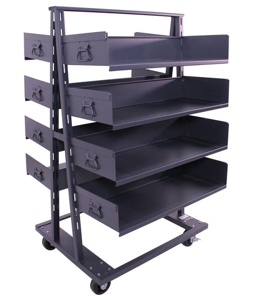 Heavy Duty A-Frame Carts - F89065VCGY