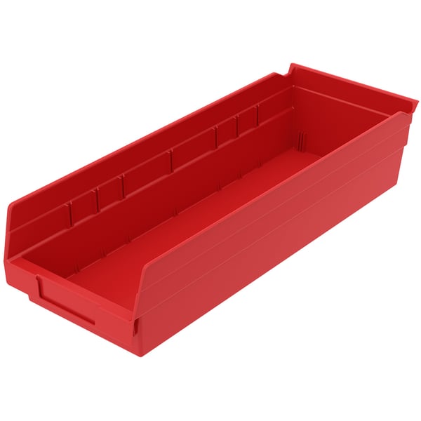 Polypropylene Shelf Bins - H30138-RD