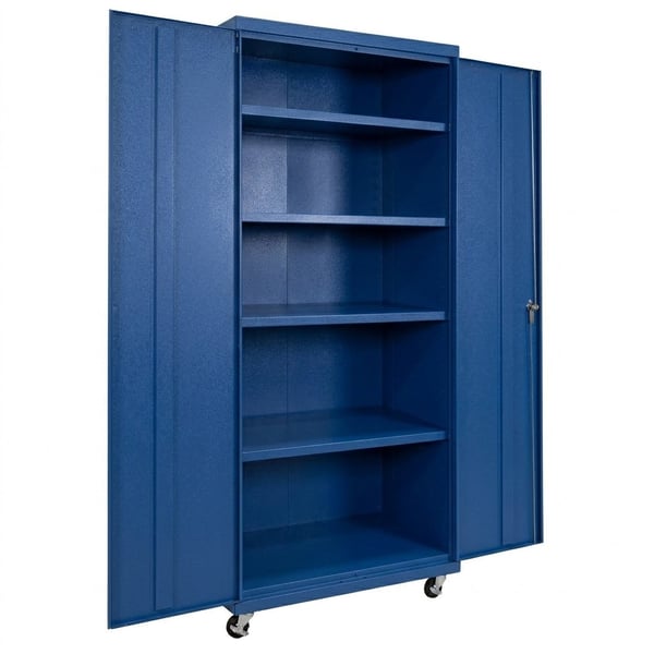 Shelf Commercial Storage Cabinets - HCM362478-4-BL
