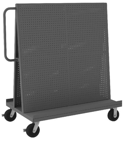 Louvered Panel & Pegboard A-Frame Trucks - HAF-3048-PB-95