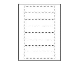 Clip-Label™ For Wire Baskets-HLI1208WHITE