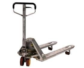 Stainless Steel & Galvanized Pallet Trucks-HEZ27X48EZVNNGZ