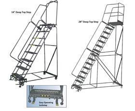 M-2000 Rolling Safety Ladder