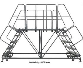 800 Lbs. Capacity Work Platform - Double Entry-HDEP43648