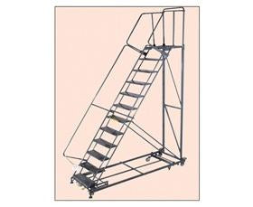 Heavy Duty 600 Lb. Capacity Stairway Slope Ladder