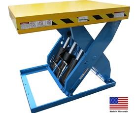 Max-Lift Heavy Duty Scissor Lift Table-HBMMHD46010K44R3648H